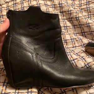 Frye Carson Wedge Bootie